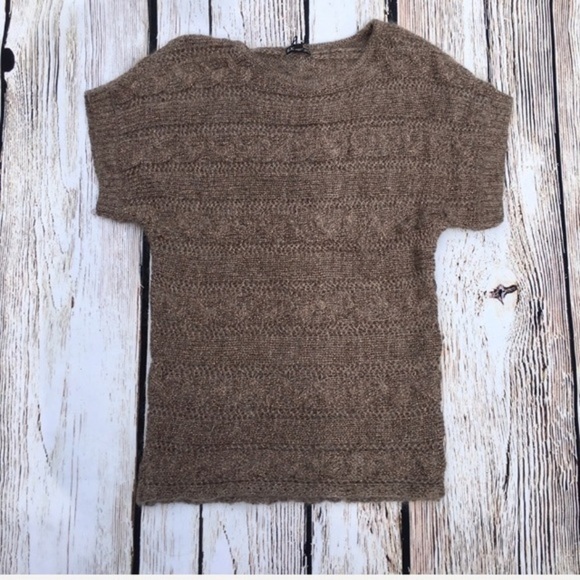 Express Dolman cable knit sweater XS - Picture 2 of 5